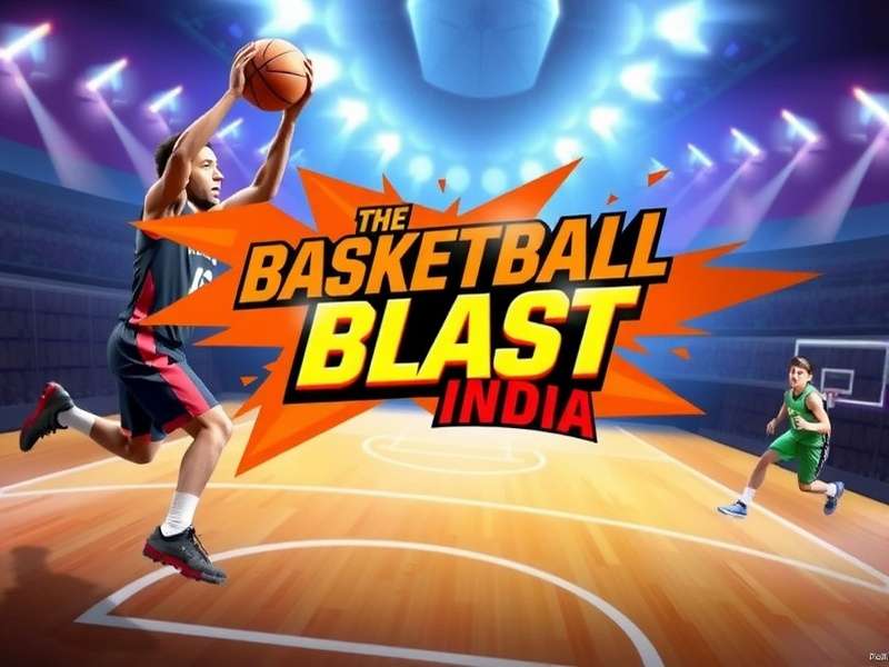 Basketball Blast India Game Cover
